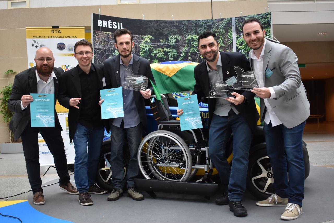 Rolantense integra equipe da Feevale que venceu etapa internacional do Renault Experience