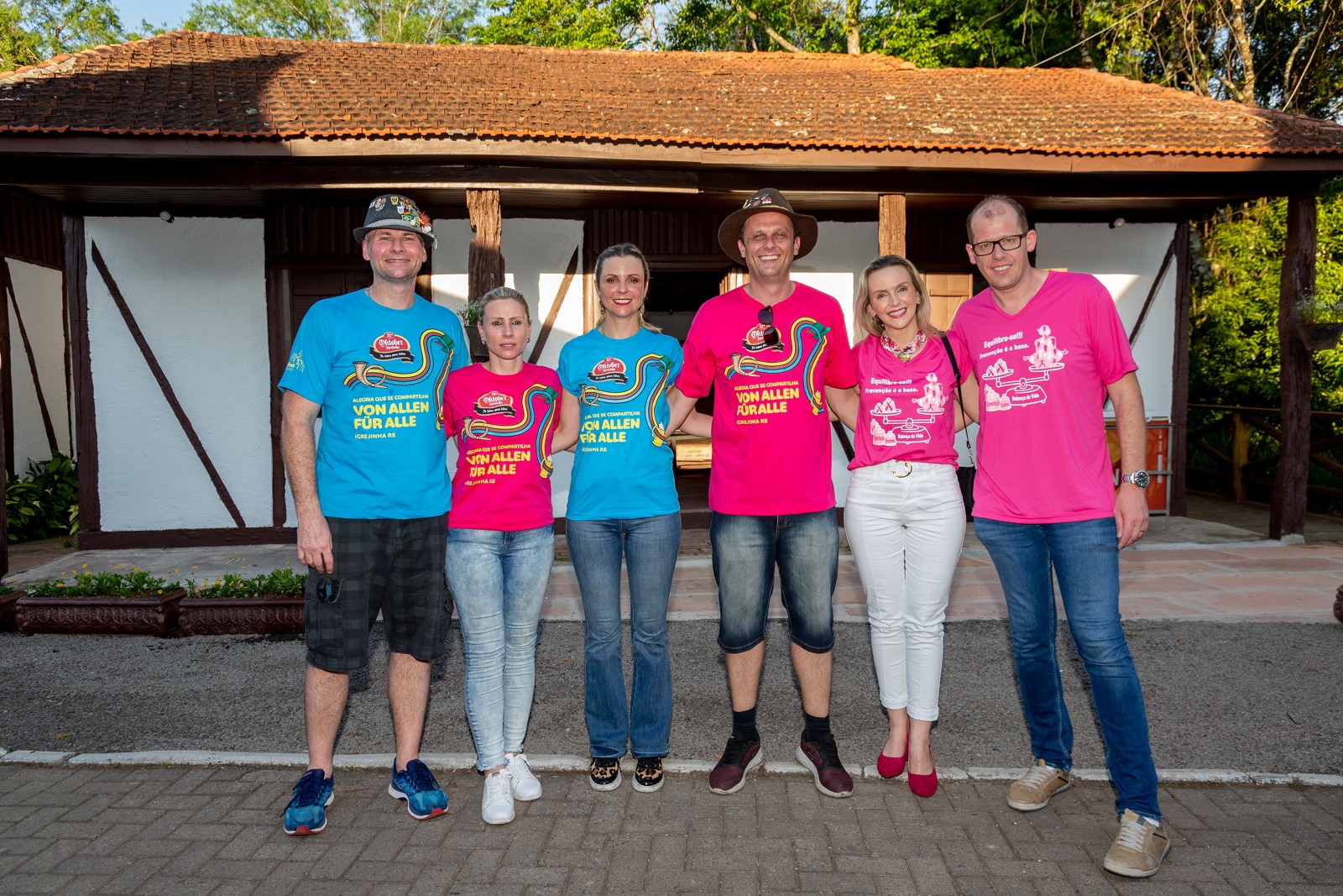 Voluntários da Oktoberfest de Igrejinha receberam kits com novidade nas camisetas