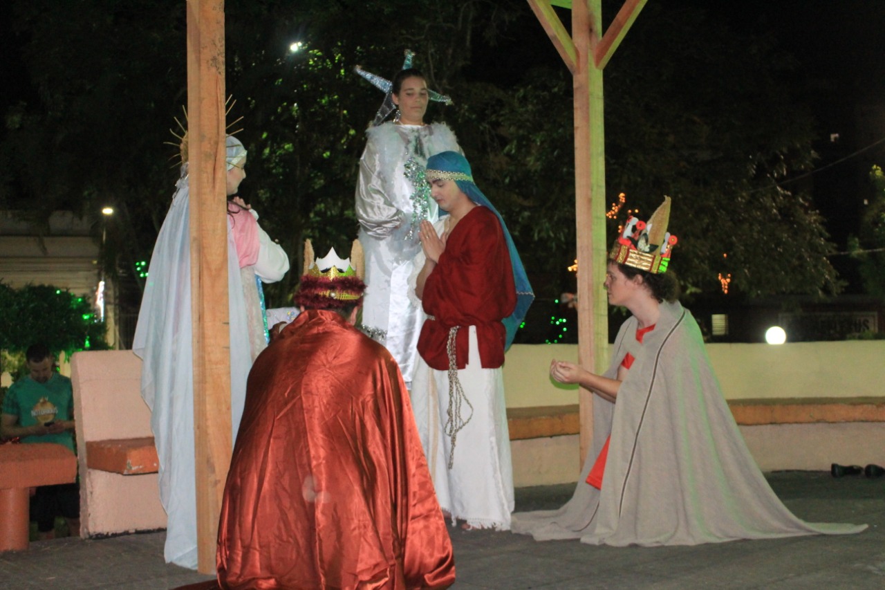 Confira a galeria de fotos da abertura do Natal Mágico de Taquara