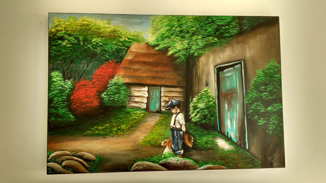 Talentos locais: taquarense promove sua primeira mostra de artes e pinturas, no próximo sábado (30)