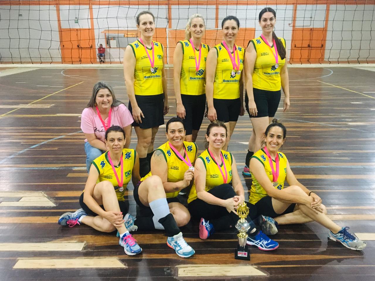 Time de vôlei taquarense é vice-campeão do Terceiro Jogão das Gurias