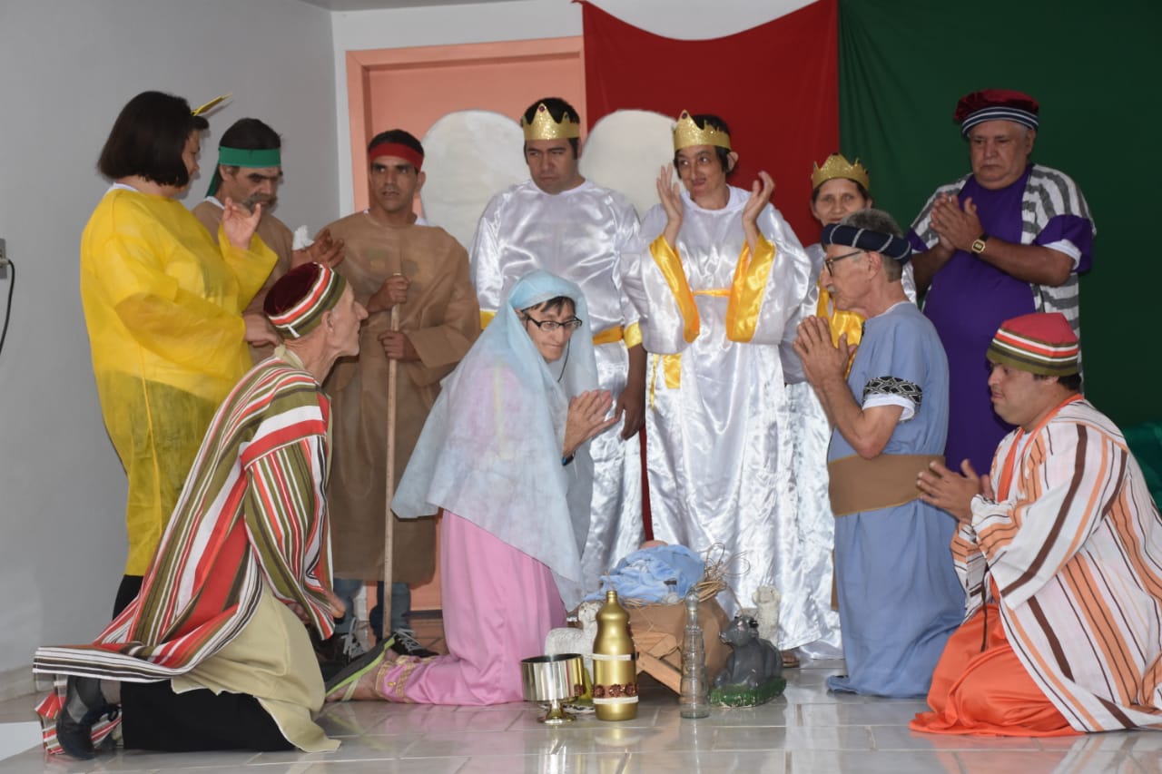 Encenação de Natal marca final de ano dos Arteiros