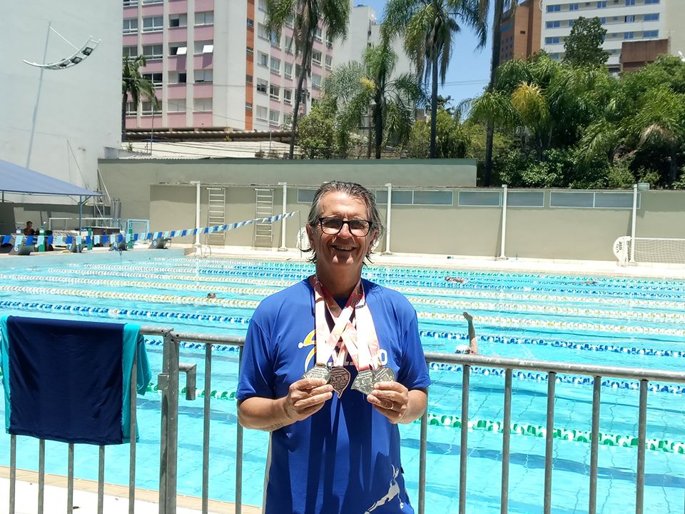 Taquarense é vice-campeão gaúcho de natação