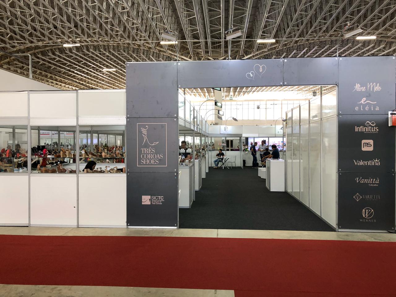 Estande Três Coroas Shoes aposta no potencial do mercado nordestino