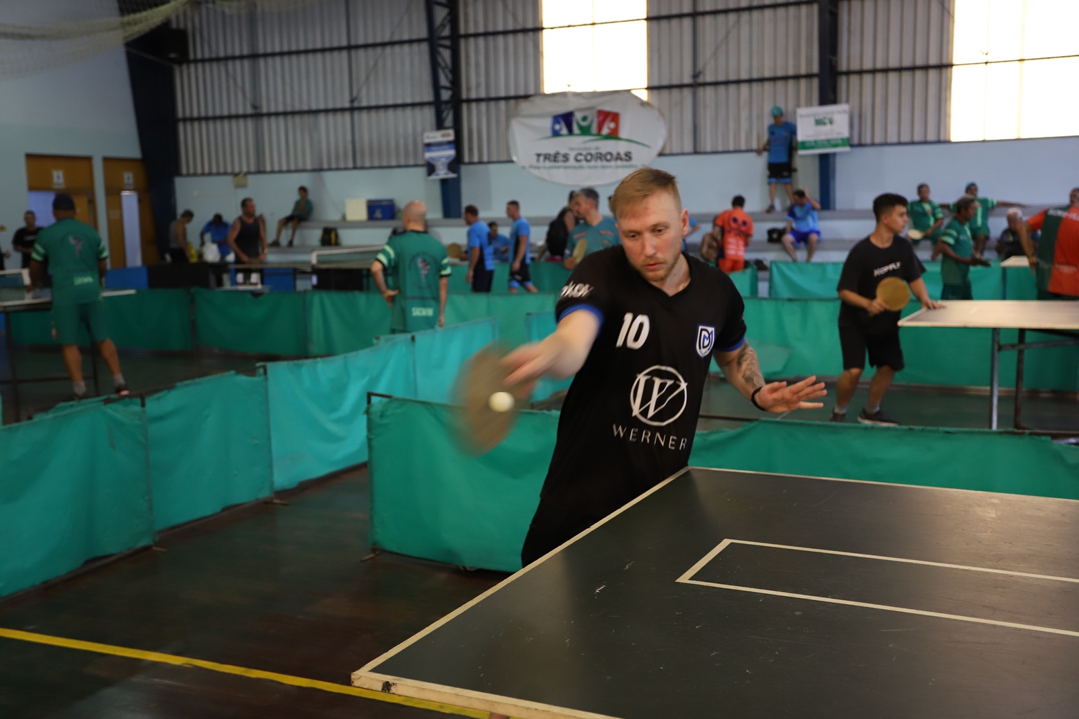 Estadual de pingue pongue é aberto em Três Coroas