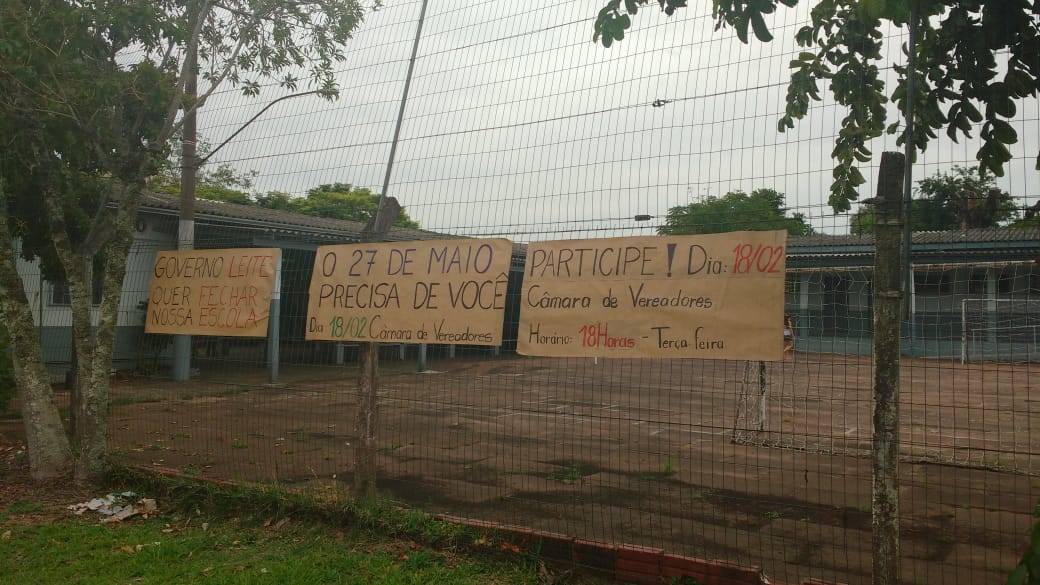 Educação comemora: Estado reconsidera decreto e Escola 27 de Maio mantém os dois turnos