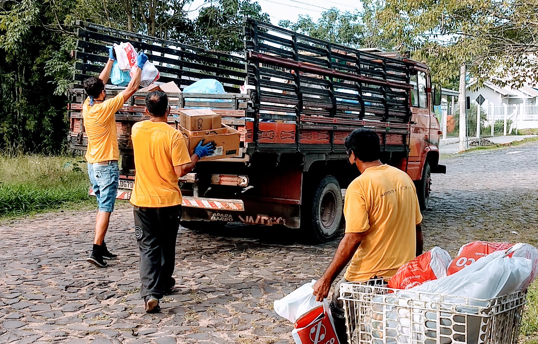 Primeira semana do Game Educativo recolhe 766 quilos de resíduos recicláveis em Taquara