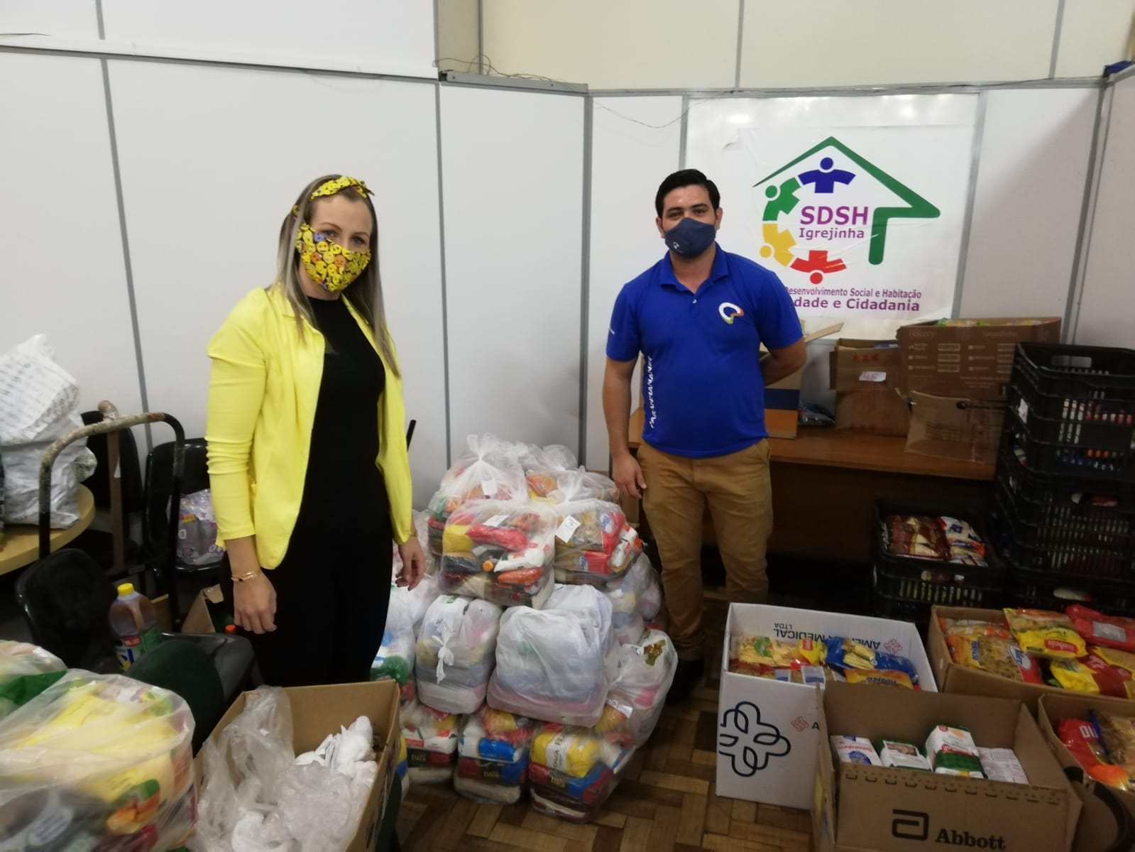 ParanhanaNet doa mais de uma tonelada de alimentos na região