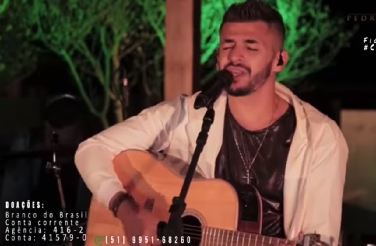 Pedro Miranda anuncia segunda 'live' beneficente para o dia 20 de junho