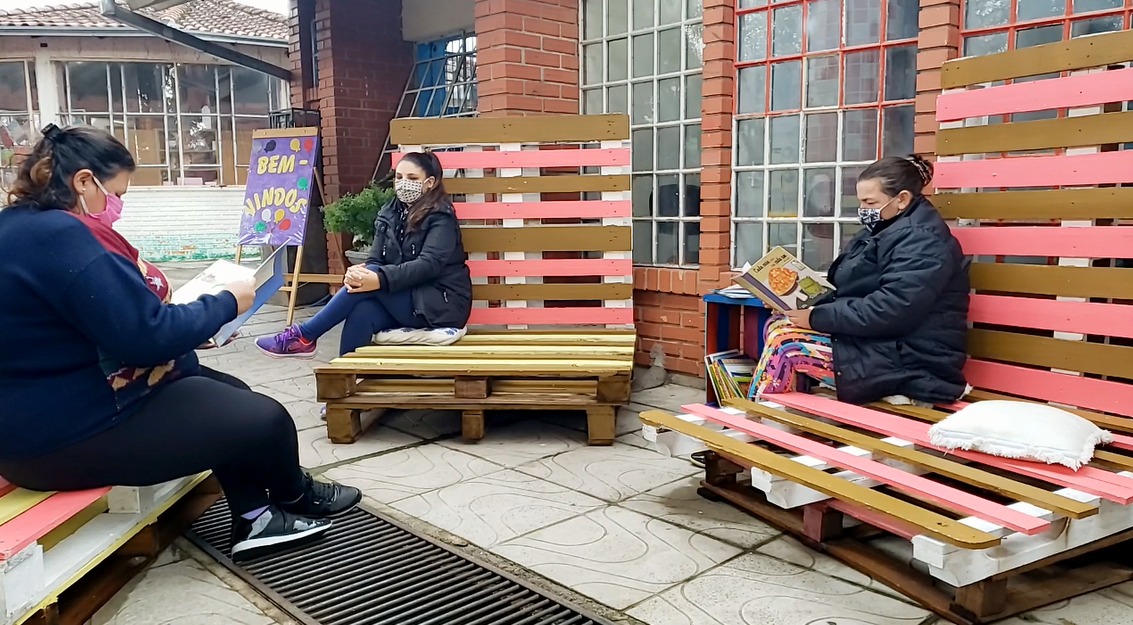 Biblioteca municipal de Parobé em novo espaço