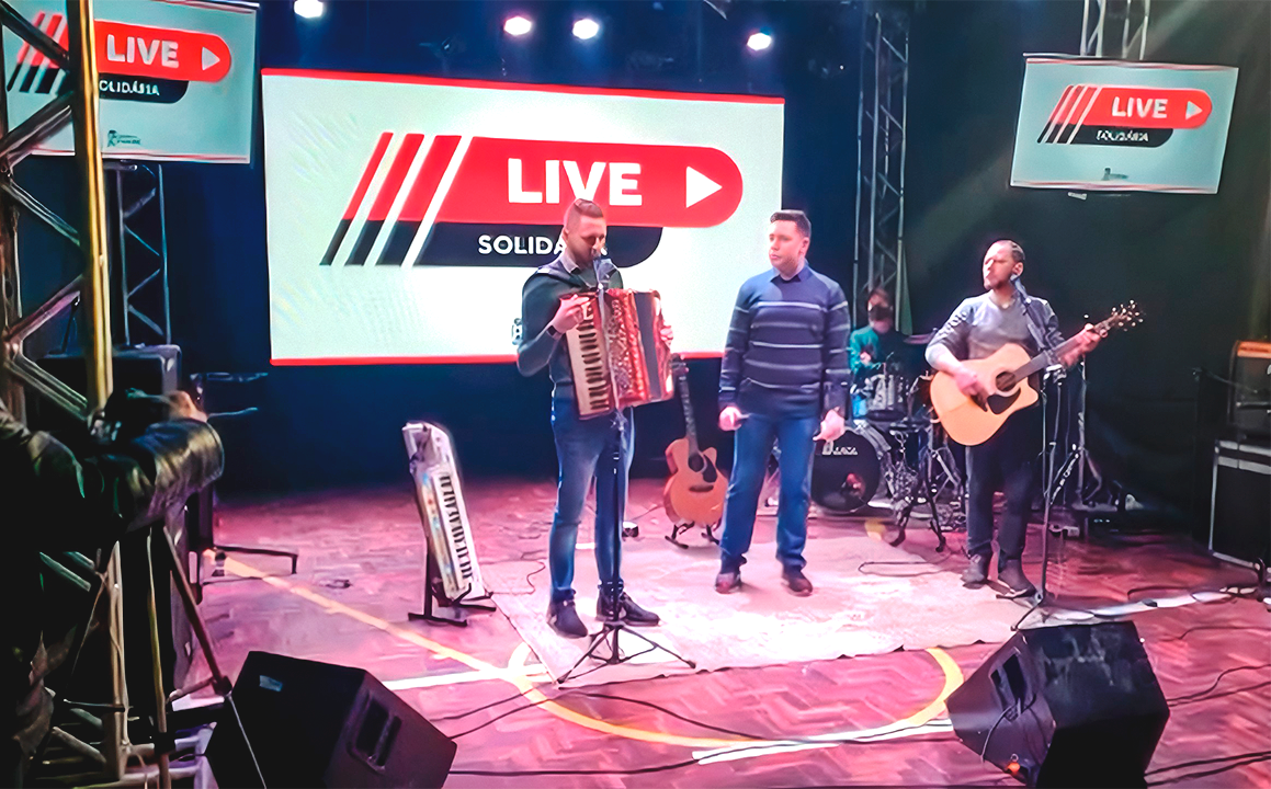 Live da Solidariedade faz sucesso durante primeira semana de apresentações