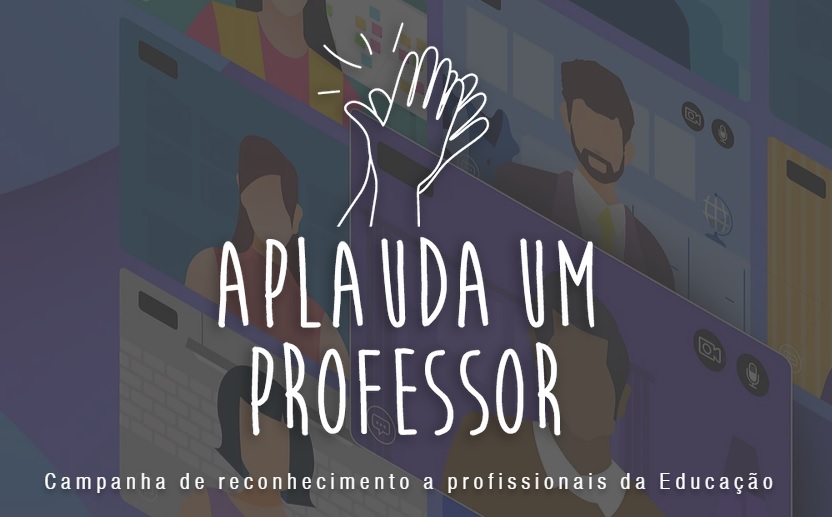 Campanha propõe salva de palmas para professores nesta sexta-feira (31)