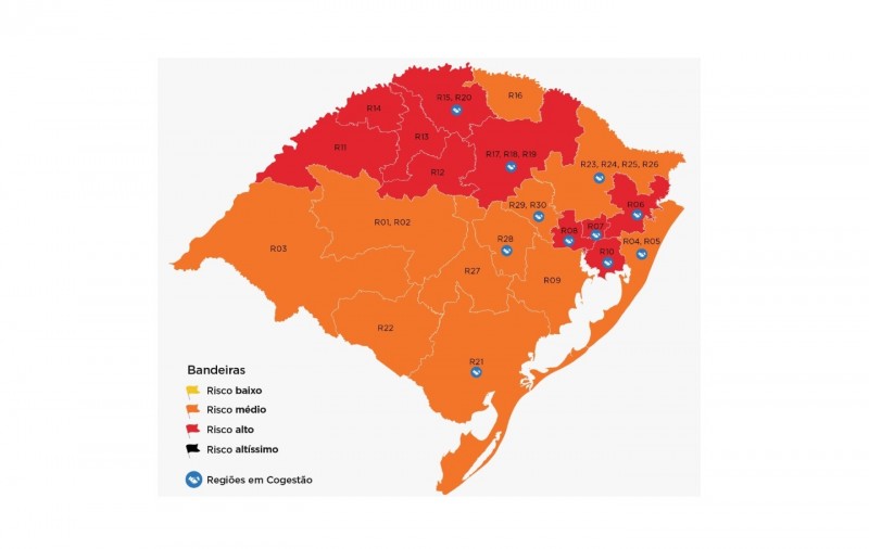Com melhora de indicadores, Paranhana entra com recurso para tentar bandeira laranja