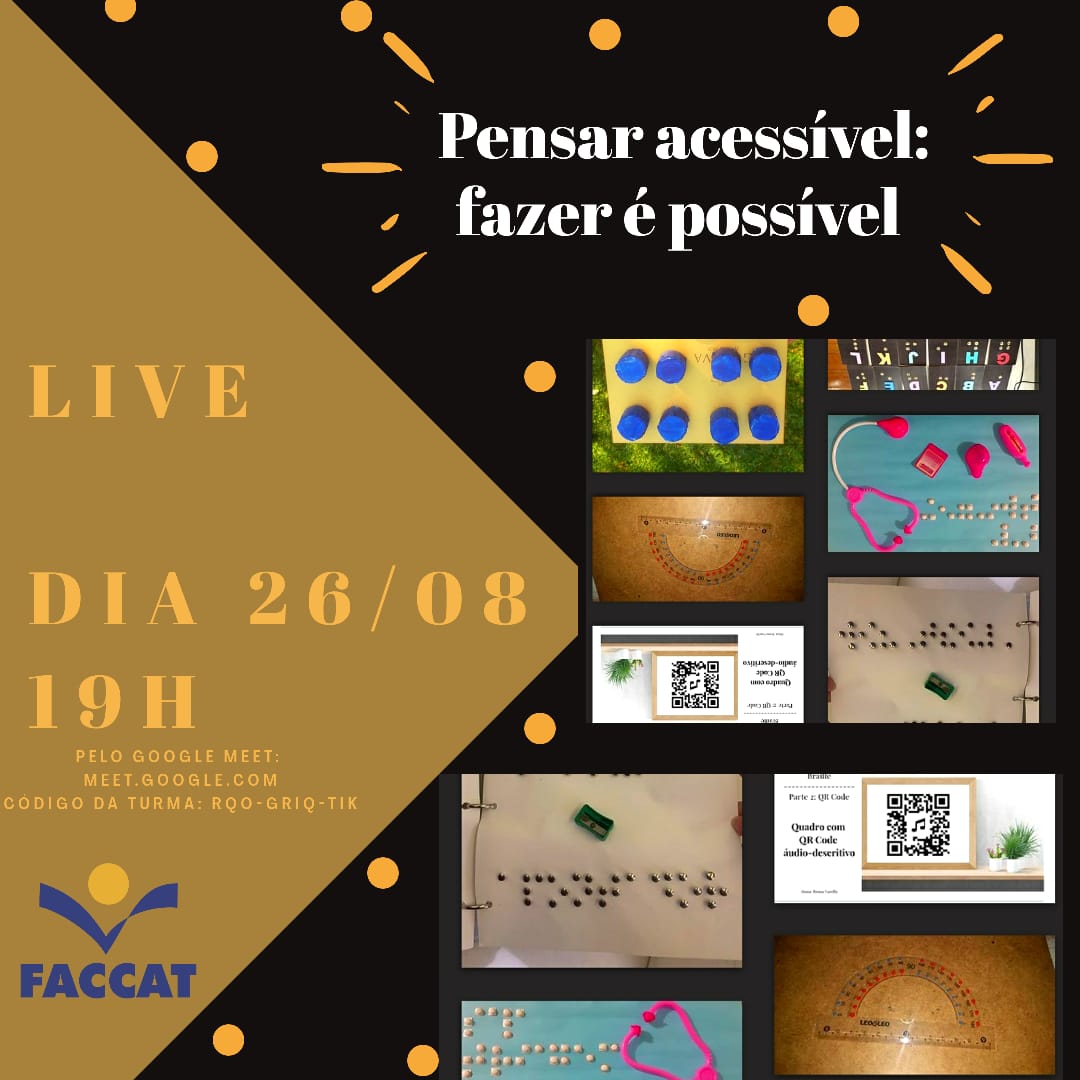 Faccat participa da 26ª Semana Estadual da Pessoa com Deficiência