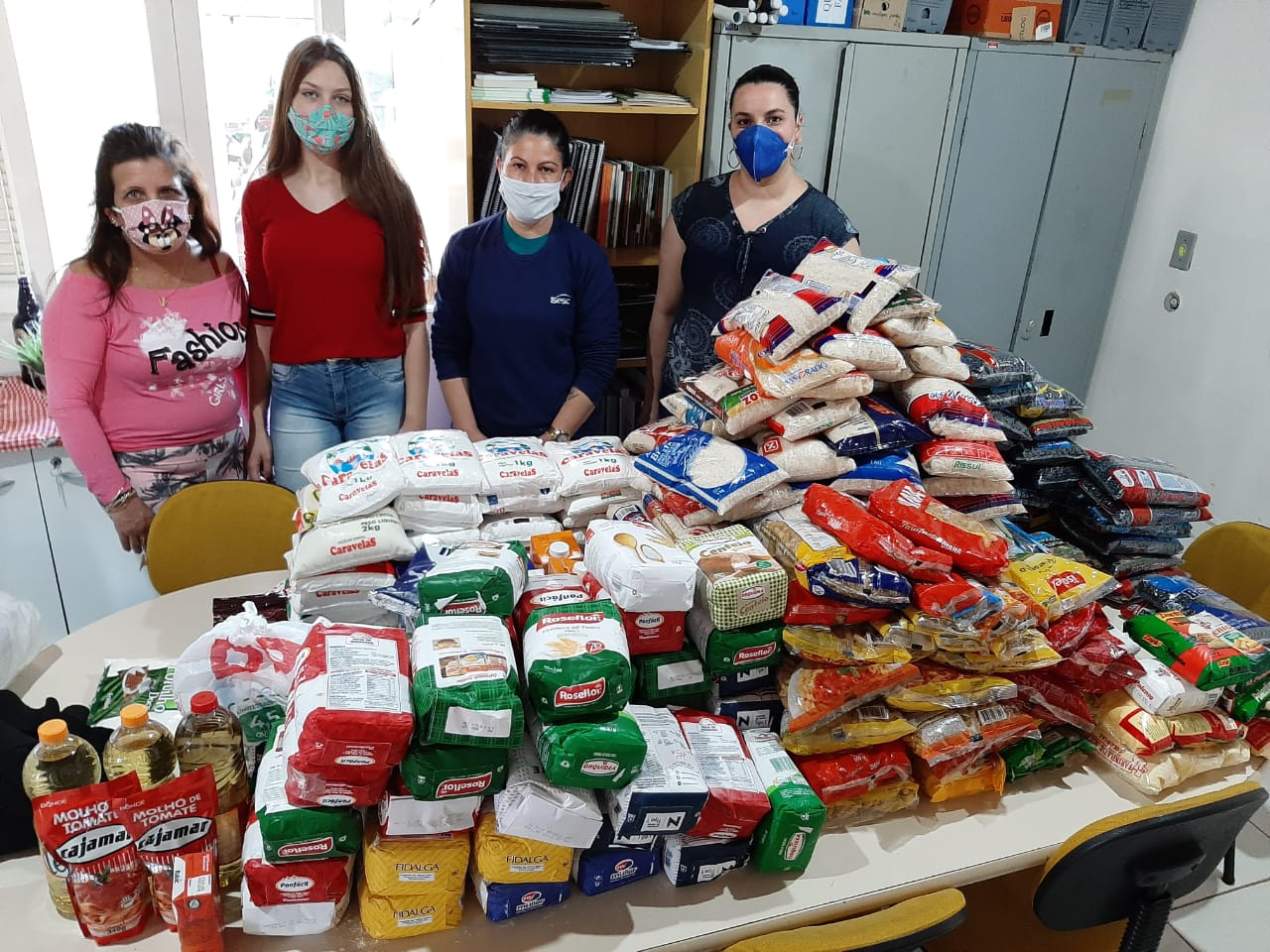 Programação do Sesc Drive-In Show arrecadou mais de 250 quilos de alimentos