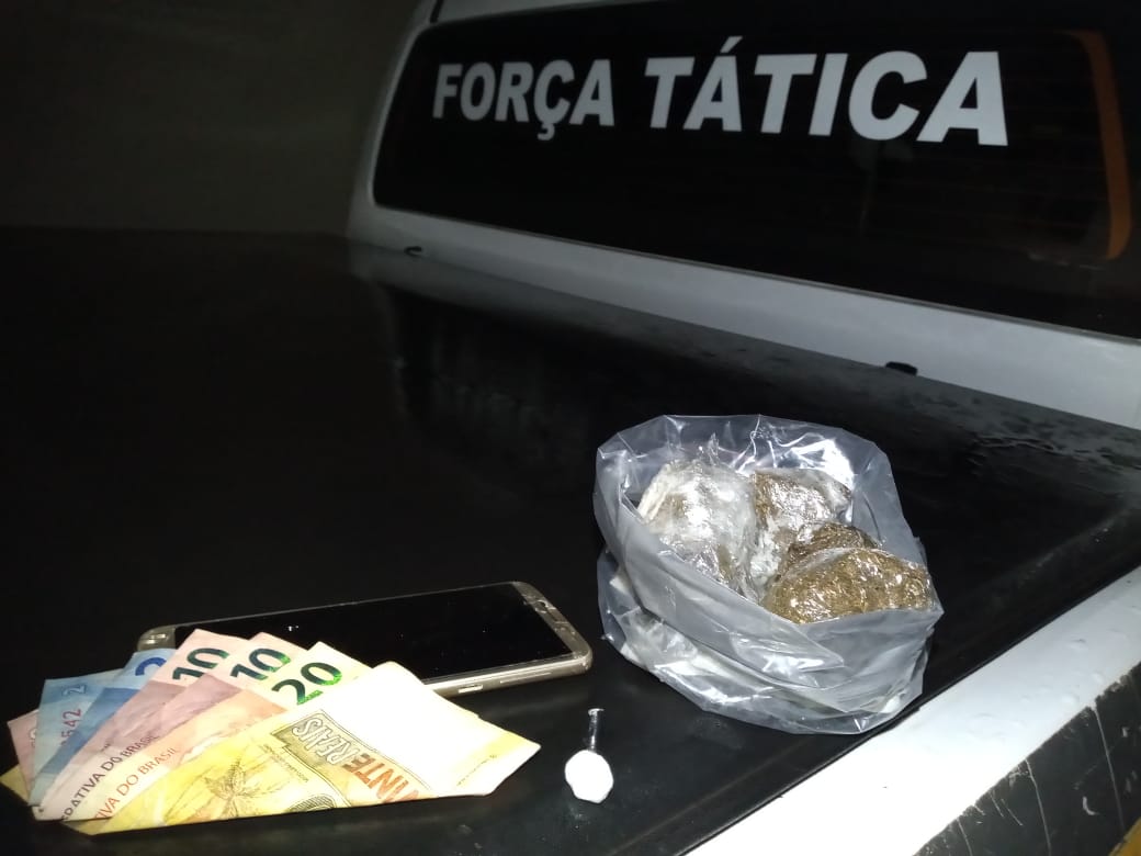 Brigada Militar prende acusado de tráfico de maconha e cocaína em Igrejinha