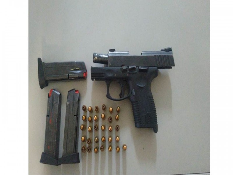 Indivíduo é preso por porte ilegal de arma no bairro Santarém
