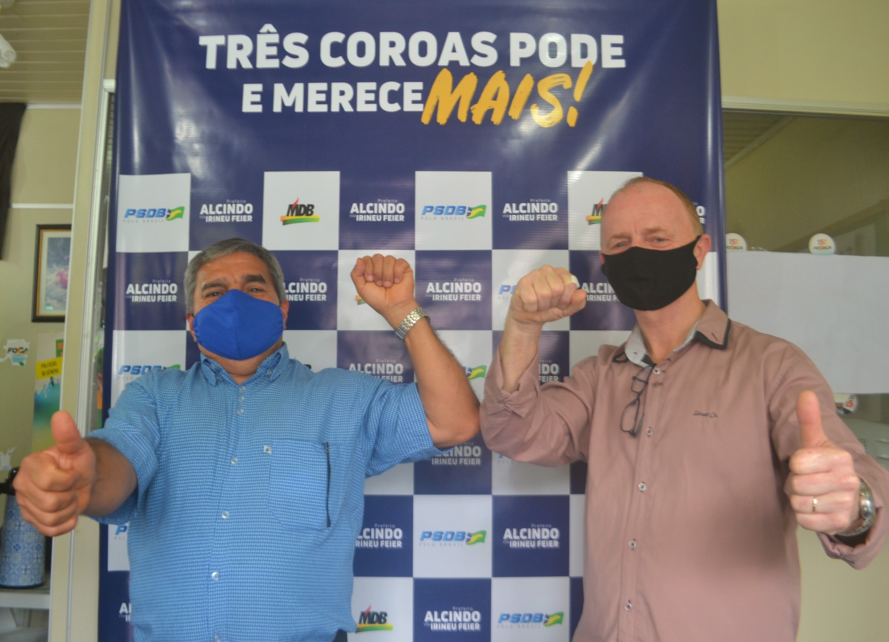 Alcindo Azevedo (PSDB) é eleito prefeito de Três Coroas