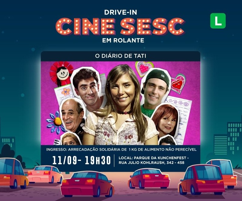 Rolante apresenta o 2º Cine Drive-in Sesc, nesta sexta-feira (11)