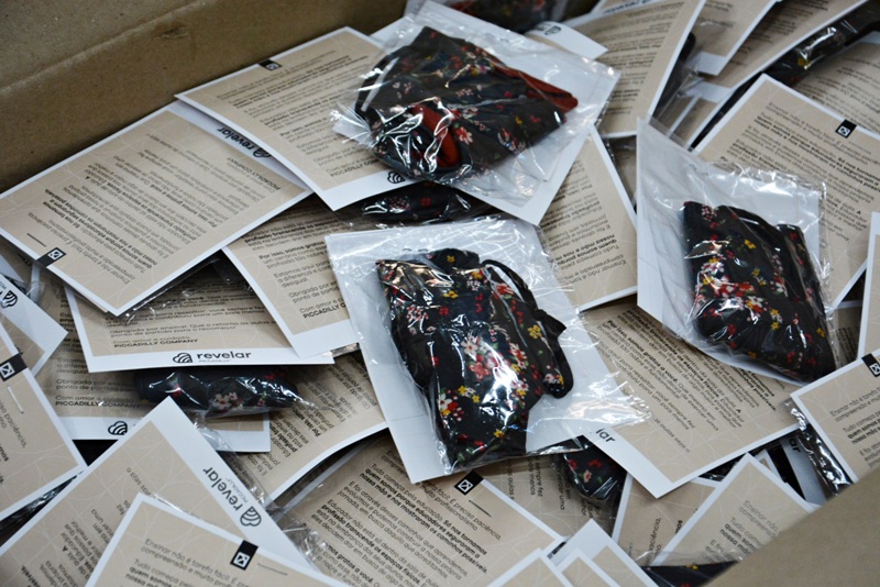 Piccadilly doa mais de 800 máscaras aos profissionais da rede municipal de ensino de Taquara