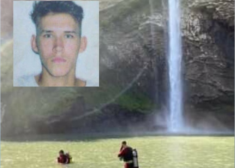 Noia lamenta morte de ex-atleta da base em cascata de Riozinho