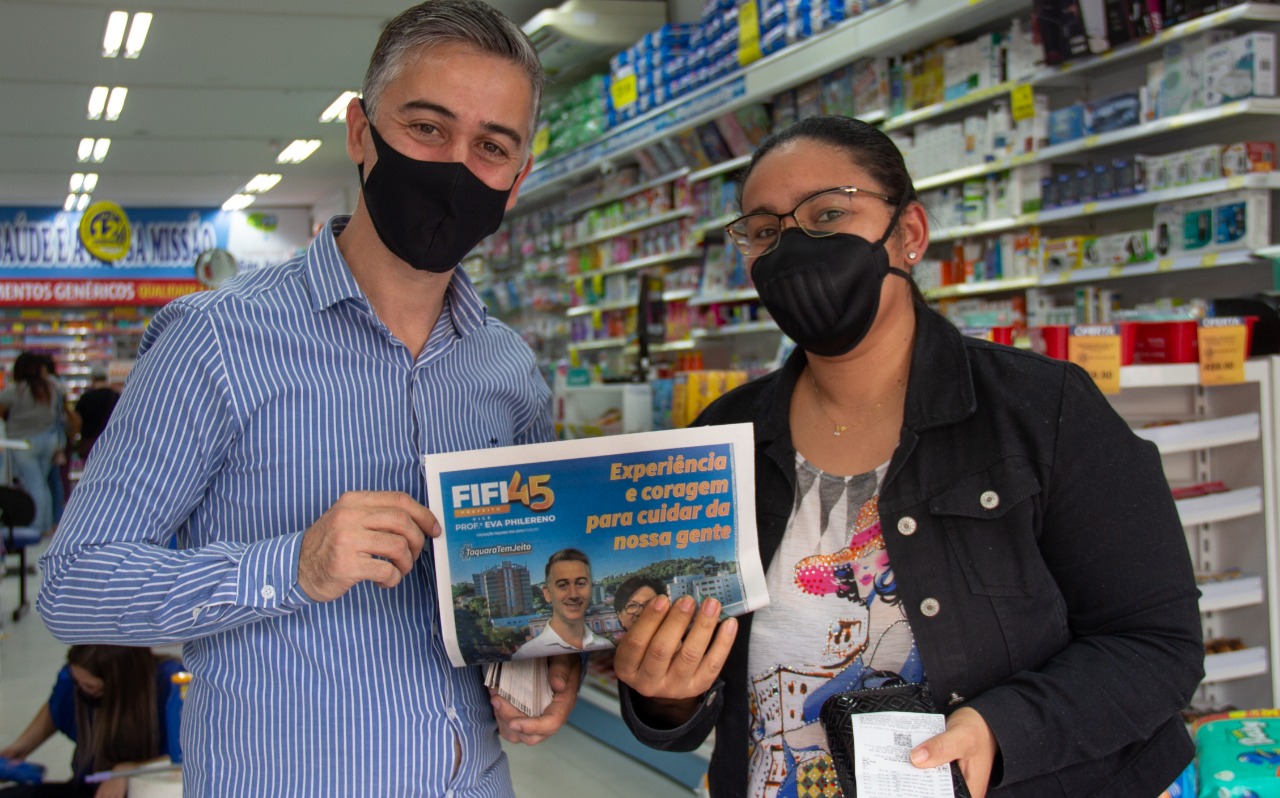 Fifi e Eva realizam caminhada e visitas em Taquara