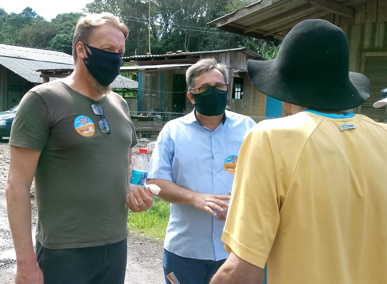 Hilário e Neco realizarão carreata neste domingo (18), em Três Coroas