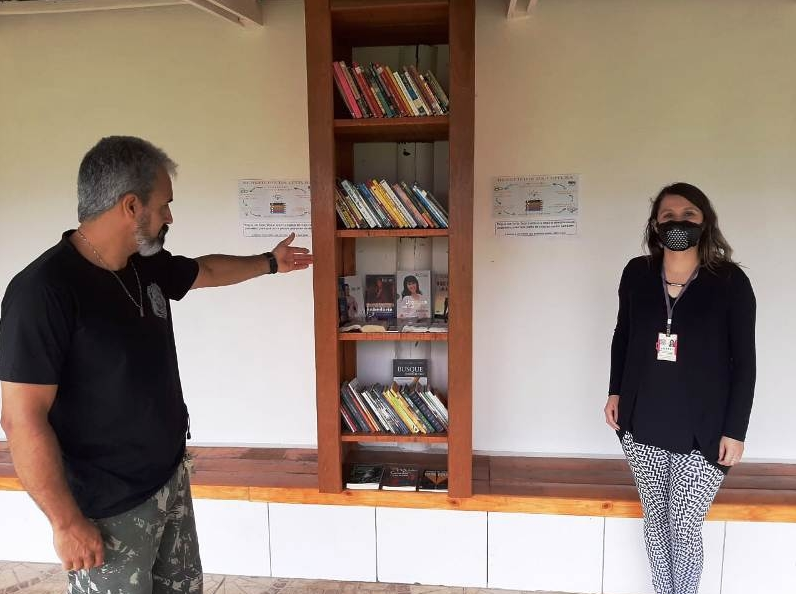 Presídio de Taquara reforma área de visitantes e disponibiliza livros na área prisional