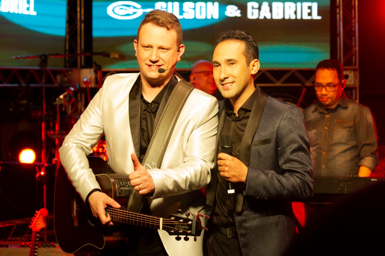 Gilson & Gabriel gravam DVD em São Paulo em um dos estúdios mais conceituados do Brasil