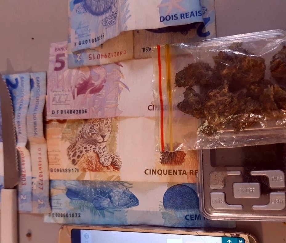BM prende indivíduo por tráfico de drogas em Igrejinha