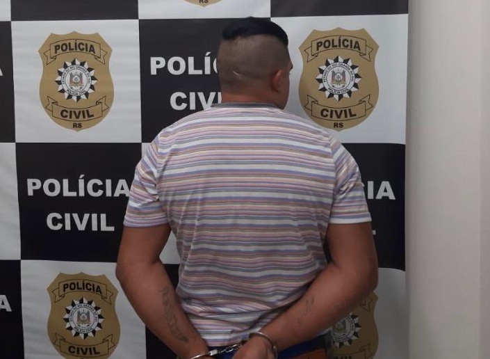 Catarinense envolvido em roubo de veículo é preso pela Polícia Civil em Igrejinha