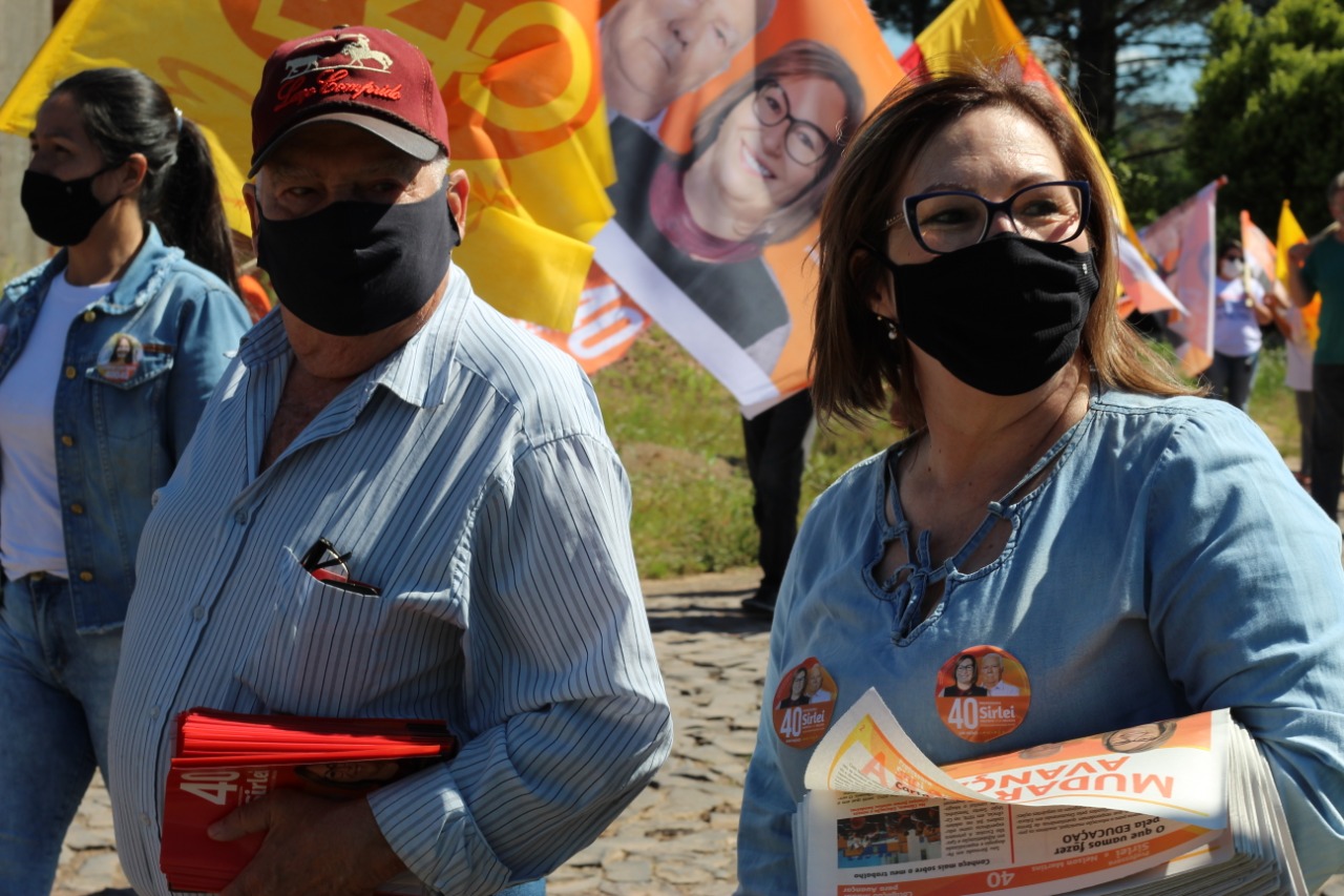 Professora Sirlei e Nelson Martins vão ao Santa Teresinha e Empresa no final de semana