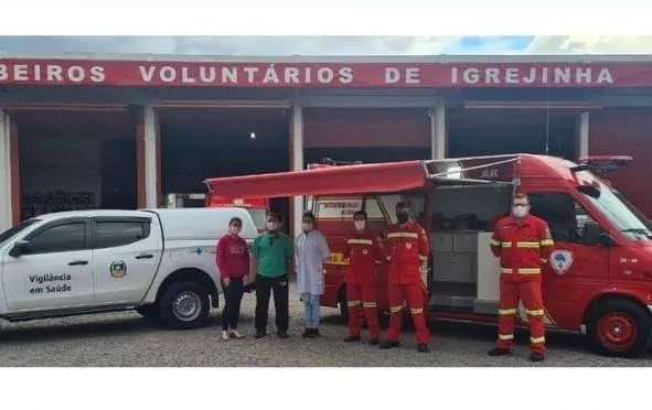 Secretaria de Saúde e Bombeiros Voluntários de Igrejinha criam a "Campanha Móvel de Multivacinação 2020"