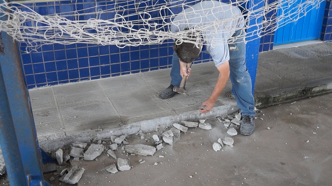 Parobé: Escola Romilda Sibel Renck passa por reformas para a retomada das aulas