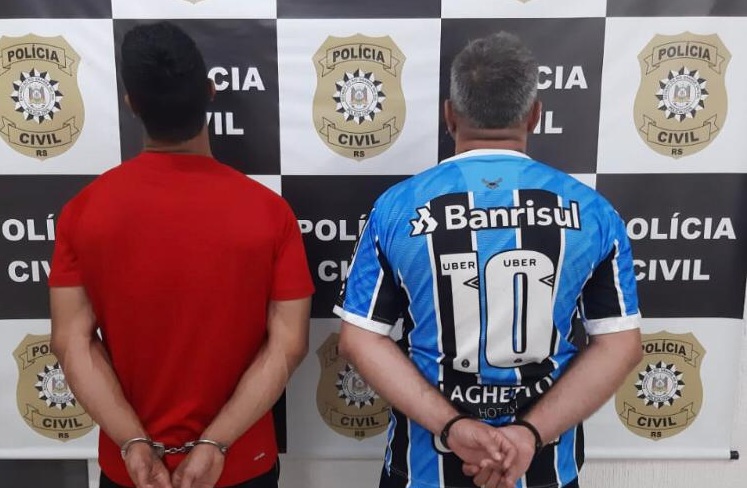 Polícia Civil e Brigada Militar prendem dupla suspeita de roubos a residências em Igrejinha