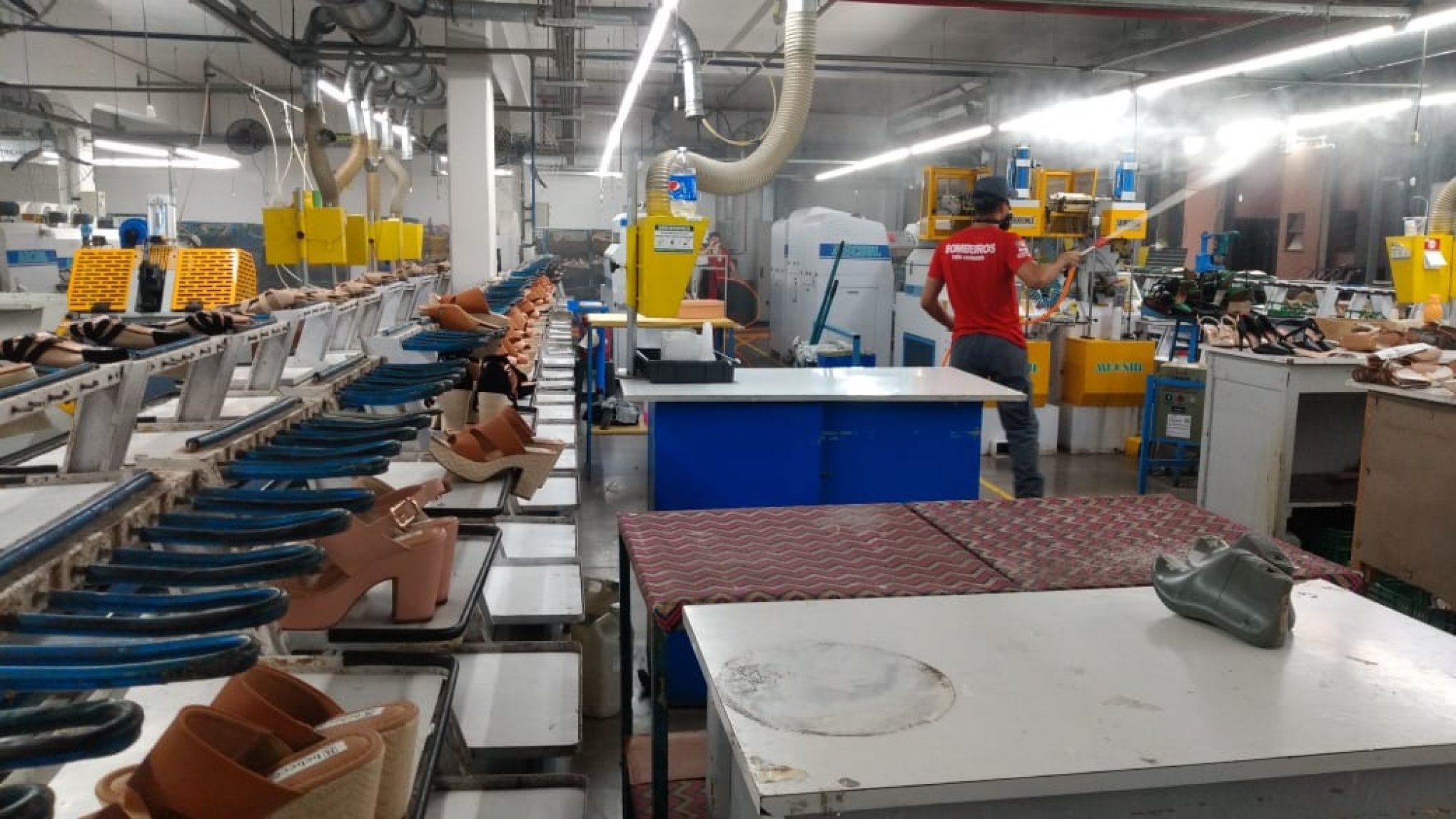 Sindicatos oferecem sanitização a empresas em Três Coroas