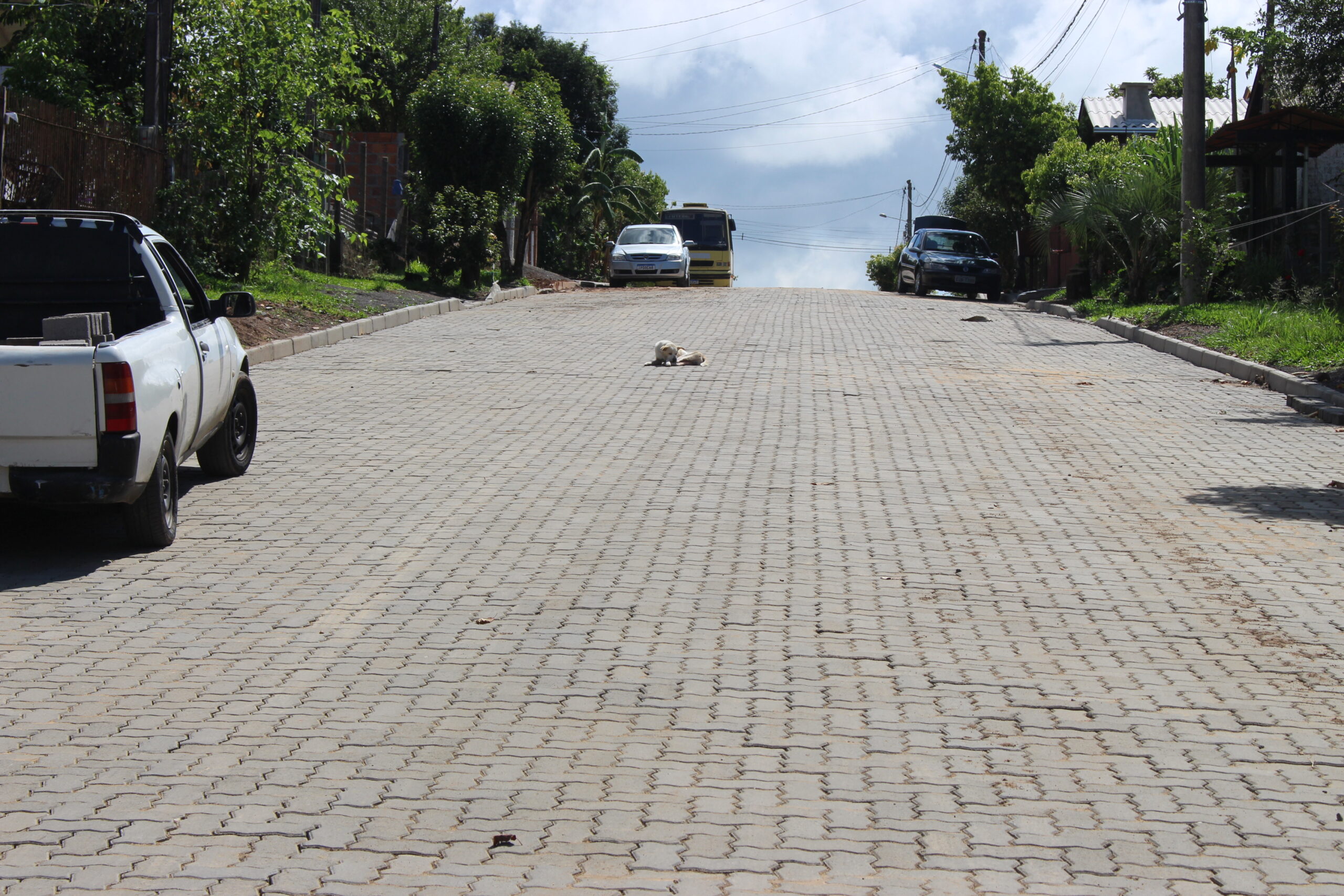 Prefeitura de Parobé informa conclusão de pavimentação da rua Minas Gerais