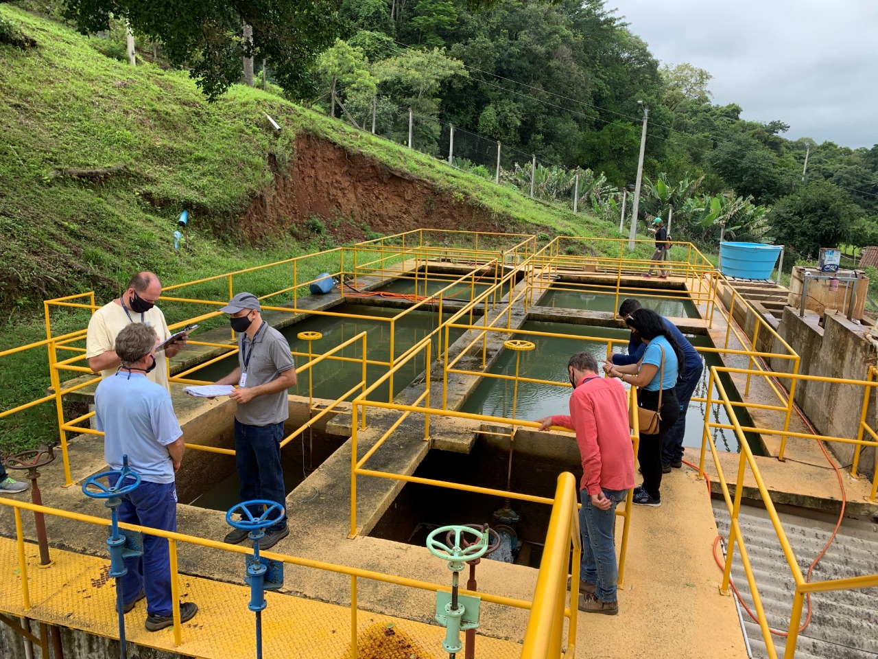 Estações de tratamento de água de Três Coroas recebem fiscalização