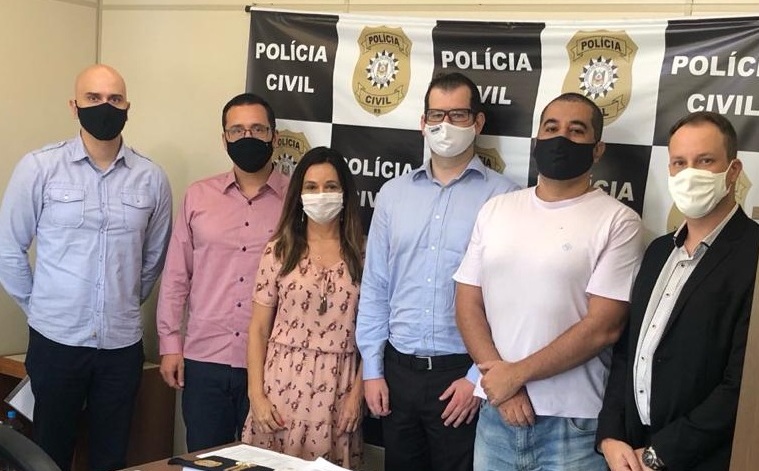 Secretários e técnicos da Prefeitura realizam visita à Delegacia de Polícia Civil de Taquara