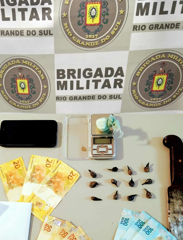 Dono de bar é preso em flagrante por tráfico em Igrejinha