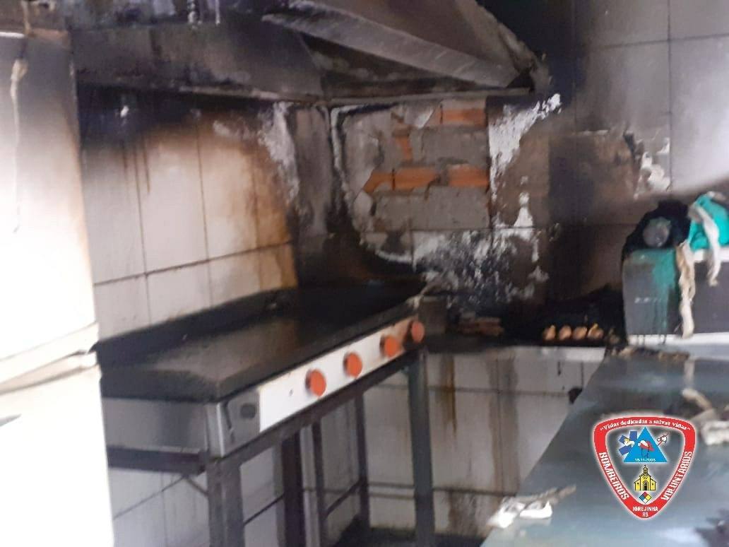 Lancheria registra princípio de incêndio em Igrejinha