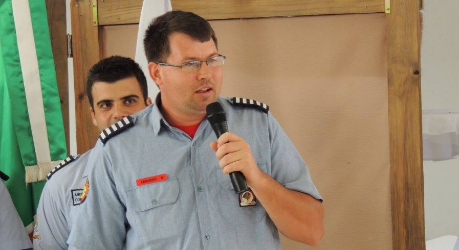 Comandante dos bombeiros voluntários de Rolante luta contra a Covid-19