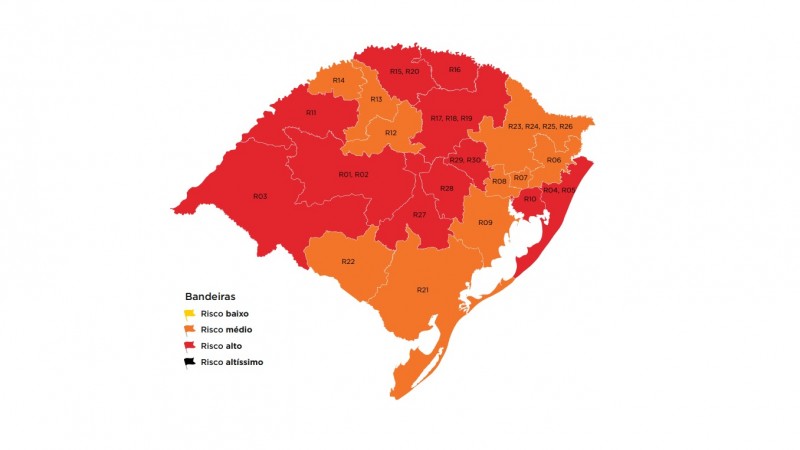 Entenda o que levou a região conseguir regredir para bandeira laranja