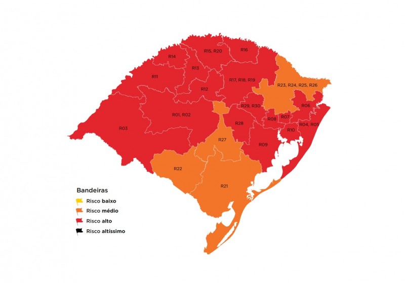 Governo confirma mais uma semana de bandeira vermelha na região; entenda os motivos