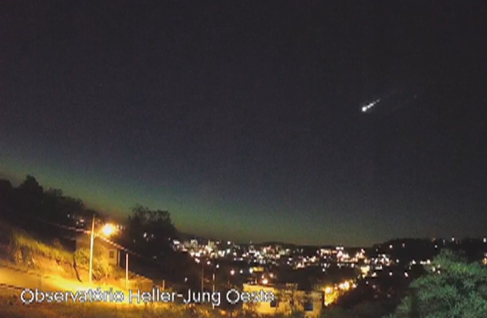 Observatório em Taquara registra primeiro meteoro de grande magnitude em 2021; ASSISTA