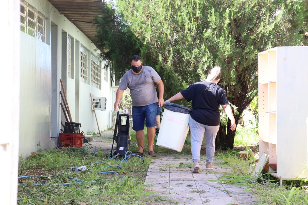 Prefeitura faz novo mutirão para organizar Centro Covid em Taquara