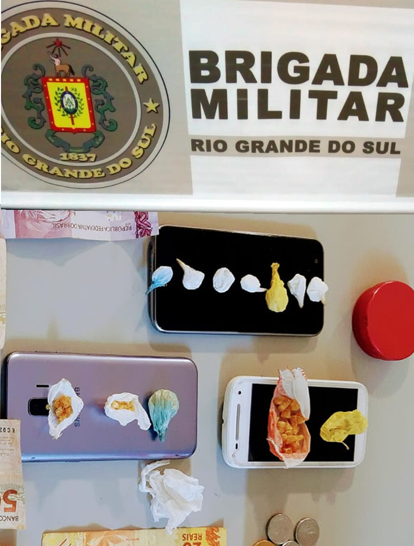 Brigada Militar prende homem acusado de tráfico em Igrejinha