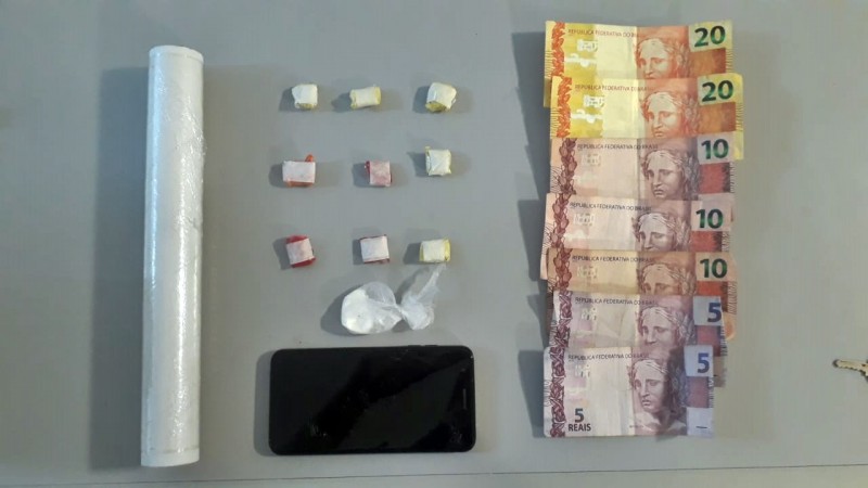 Adolescente infrator é apreendido por tráfico de drogas em Taquara