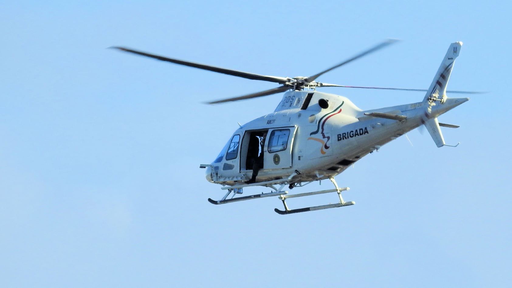 Helicóptero da Brigada Militar realiza 'Operação Visibilidade' em municípios da região