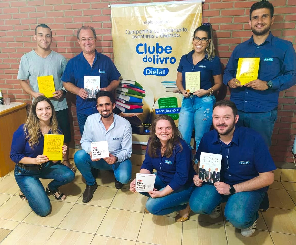 Projeto desenvolvido pela Dielat visa incentivar a leitura e integração entre seus colaboradores